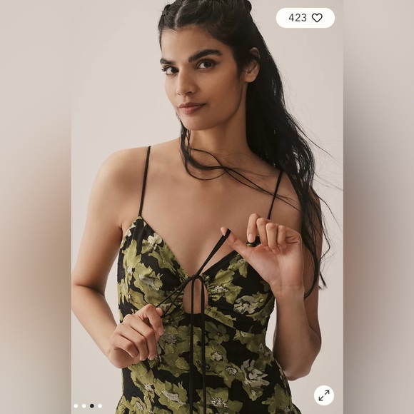 Endless Rose Cut-Out Midi Dress - Picture 2 of 14